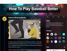 Tablet Screenshot of howtoplaybaseballbetter.tumblr.com