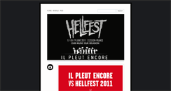 Desktop Screenshot of hellfest.tumblr.com