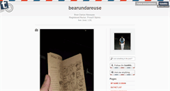 Desktop Screenshot of bearundareuse.tumblr.com