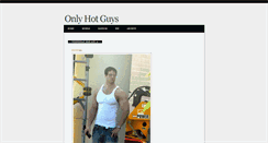 Desktop Screenshot of onlyhotguys.tumblr.com