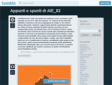 Tablet Screenshot of aie82.tumblr.com