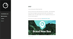 Desktop Screenshot of brandnewbox.tumblr.com