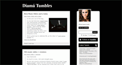 Desktop Screenshot of diamamusic.tumblr.com