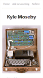 Mobile Screenshot of kylemoseby.tumblr.com