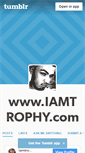 Mobile Screenshot of iamtrophy.tumblr.com