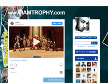 Tablet Screenshot of iamtrophy.tumblr.com