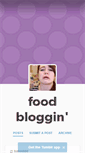 Mobile Screenshot of foodbloggin.tumblr.com