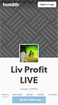 Mobile Screenshot of livprofitlive.tumblr.com