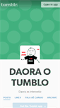 Mobile Screenshot of daoraotumblo.tumblr.com