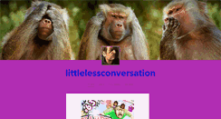Desktop Screenshot of littlelessconversation.tumblr.com