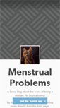 Mobile Screenshot of menstrualproblems.tumblr.com