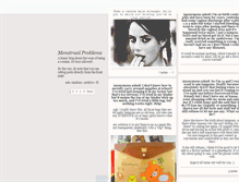 Tablet Screenshot of menstrualproblems.tumblr.com