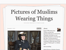 Tablet Screenshot of muslimswearingthings.tumblr.com
