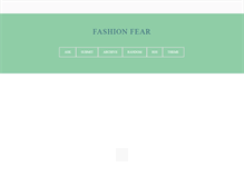 Tablet Screenshot of fashionfear.tumblr.com