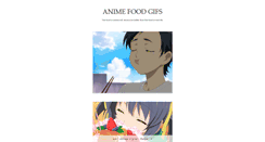 Desktop Screenshot of animefoodgifs.tumblr.com