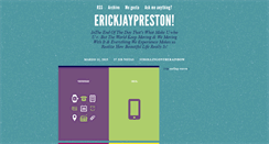 Desktop Screenshot of erickjaypreston.tumblr.com