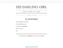 Tablet Screenshot of hisdarlinggirl.tumblr.com