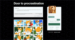 Desktop Screenshot of doortoprocrastination.tumblr.com