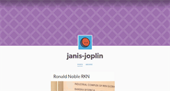 Desktop Screenshot of janis-joplin.tumblr.com