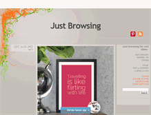 Tablet Screenshot of justbrowsing.tumblr.com