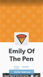 Mobile Screenshot of emilyofthepen.tumblr.com