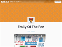 Tablet Screenshot of emilyofthepen.tumblr.com