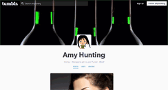 Desktop Screenshot of amyhunting.tumblr.com