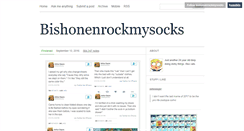 Desktop Screenshot of bishonenrockmysocks.tumblr.com