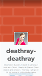 Mobile Screenshot of deathray-deathray.tumblr.com
