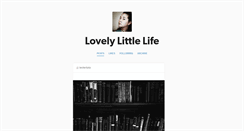 Desktop Screenshot of lovelylittlelife.tumblr.com