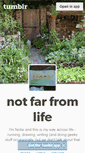 Mobile Screenshot of notfarfromlife.tumblr.com