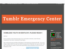 Tablet Screenshot of emergencycenter.tumblr.com