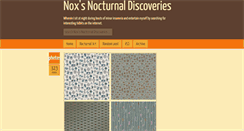 Desktop Screenshot of nocturnaldiscoveries.tumblr.com