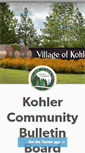 Mobile Screenshot of kohlercommunity.tumblr.com