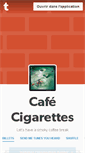 Mobile Screenshot of cafecigarettes.tumblr.com
