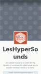 Mobile Screenshot of leshypersounds.tumblr.com