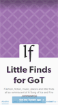 Mobile Screenshot of littlefindsforgot.tumblr.com