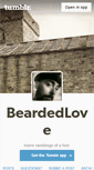 Mobile Screenshot of beardedlove.tumblr.com