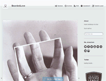 Tablet Screenshot of beardedlove.tumblr.com