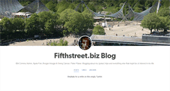Desktop Screenshot of fifthstreetbiz.tumblr.com