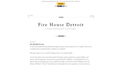 Desktop Screenshot of firehousedetroit.tumblr.com