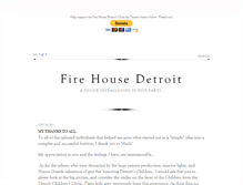 Tablet Screenshot of firehousedetroit.tumblr.com