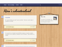 Tablet Screenshot of mina-adventureland.tumblr.com