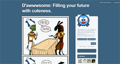 Desktop Screenshot of dawwwsome.tumblr.com