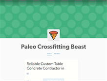 Tablet Screenshot of paleocrossfittingbeast.tumblr.com