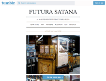 Tablet Screenshot of futurasatana.tumblr.com