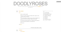 Desktop Screenshot of doodlyroses.tumblr.com