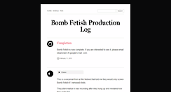 Desktop Screenshot of bombfetish.tumblr.com