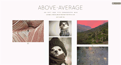 Desktop Screenshot of above-average.tumblr.com