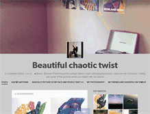 Tablet Screenshot of beautifulchaotictwist.tumblr.com